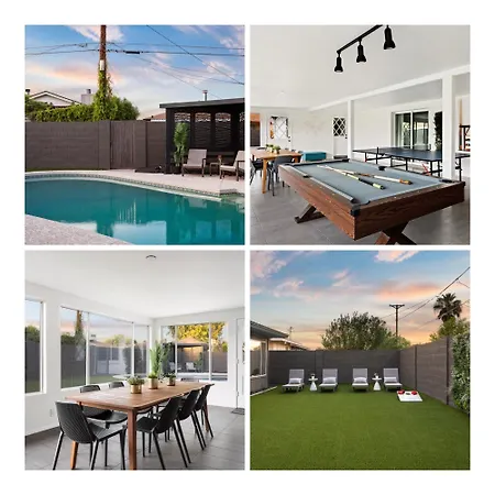 Mid-Century Modern Scottsdale Home W Heated Pool